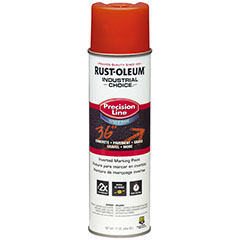 Rust-Oleum Industrial Choice M1800 Water-Based Precision Line Marking Paint from Columbia Safety